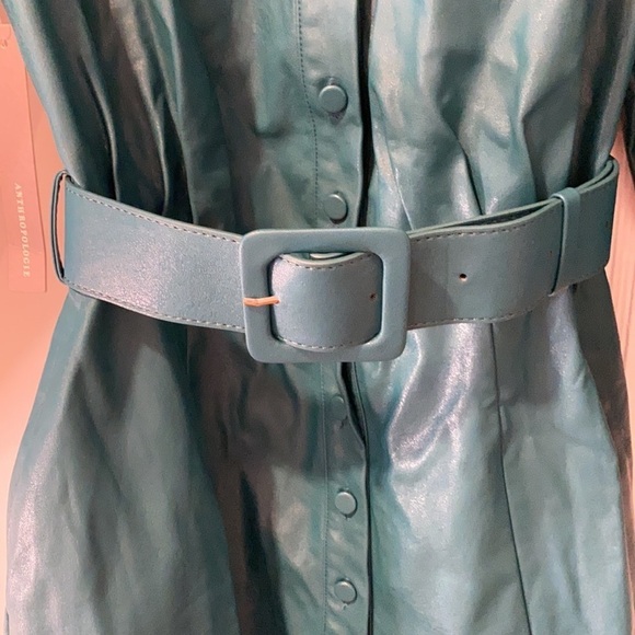 MareMare Anthropologie Valerie Faux Leather Dress - Picture 7 of 15